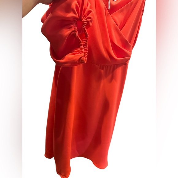 Trina Turk Sonora Sunrise Cold-Shoulder Dress size 12 - Picture 10 of 13